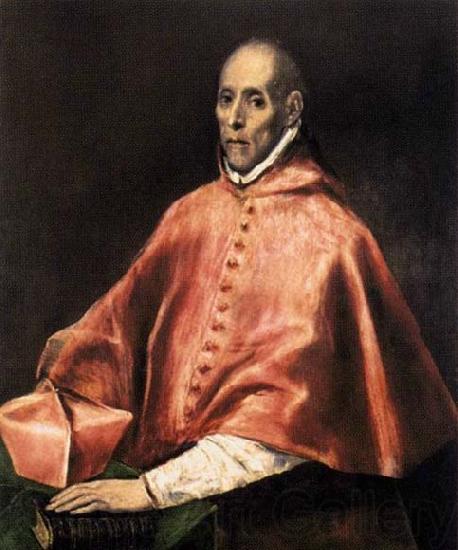 GRECO, El Portrait of Cardinal Tavera Germany oil painting art
